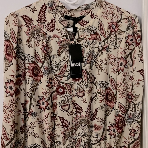 NWT BCBGMAXAZRIA Floral Romper - Picture 2 of 4